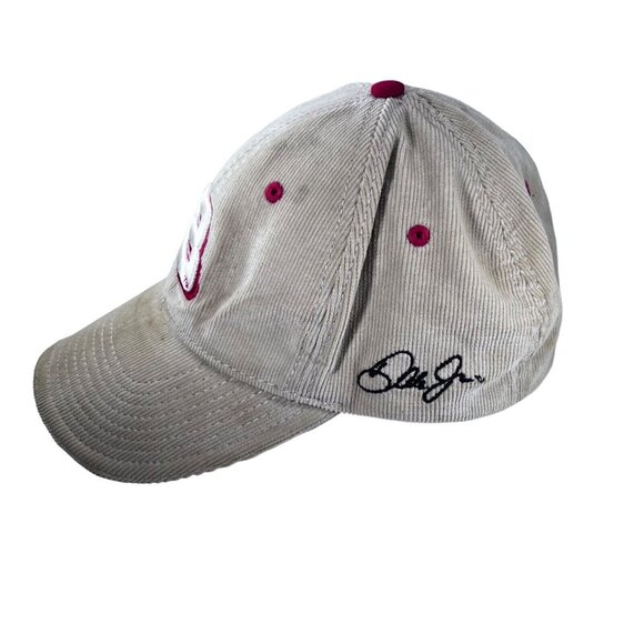 Dale Earnhardt Jr #8 Budweiser Hat Cap Corduroy NASCAR Chase Authentics Tan - Picture 2 of 12